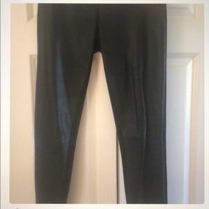 Black leather pants